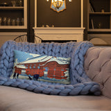 'Clear Weather After Snowfall, The Red Gate At Hongo' by Shotei, 1926