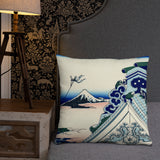 'Asakusa Hongan-ji Temple in Edo' by Hokusai, ca. 1830