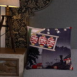 'Honmonji Temple At Ikegami' by Kobayashi Kiyochika, 1884