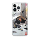 'The Magic Teakettle Of Morin-ji Temple' by Yoshitoshi, 1889 - iPhone Case