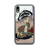'Danjo Matsunaga Hisahide Before His Suicide' by Yoshitoshi, 1883 - iPhone Case