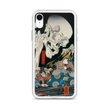 'Takiyasha the Witch and the Skeleton Spectre' (Middle Panel) by Kuniyoshi, ca. 1844 - iPhone Case