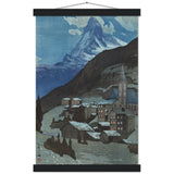 'The Matterhorn At Night' by Yoshida Hiroshi, 1925 - Wall Art
