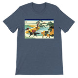 'The Sumida River at Sekiya Village' by Hokusai, ca. 1830