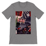 'Honmonji Temple At Ikegami' by Kobayashi Kiyochika, 1884