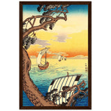 'Approaching Ships' by Shotei, ca 1930