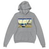 'A Sketch of the Mitsui Store in the Suruga Neighborhood of Edo' by Hokusai, ca. 1830