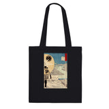 'Timberyard At Fukagawa' by Kobayashi Kiyochika, 1884 Tote Bag