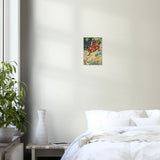 'Snow At Yoshino' by Yoshitoshi, 1867 - Wall Art