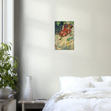 'Snow At Yoshino' by Yoshitoshi, 1867 - Wall Art