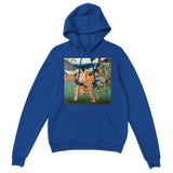 'Sumo At A Hunting Party' by Hiroshige, ca. 1845 - Hoodie