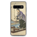 'Mother Meng's Teaching' by Yoshitoshi, ca. 1882 - Samsung Phone Case