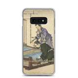 'Mother Meng's Teaching' by Yoshitoshi, ca. 1882 - Samsung Phone Case