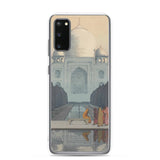 'The Taj Mahal in Morning Mist' by Yoshida Hiroshi, 1932