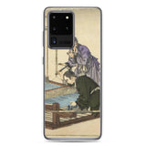 'Mother Meng's Teaching' by Yoshitoshi, ca. 1882 - Samsung Phone Case