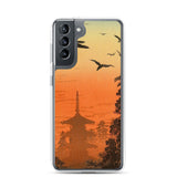 'Crows And Pagoda' by Shotei, ca. 1930