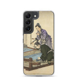 'Mother Meng's Teaching' by Yoshitoshi, ca. 1882 - Samsung Phone Case