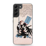 'Yazama Shinroku Mitsukaze' by Kuniyoshi, 1847 - Samsung Phone Case