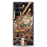 'Musashibo Benkei Fighting Nenoi Oyata' by Yoshitoshi, 1865 - iPhone Case - Samsung Phone Case