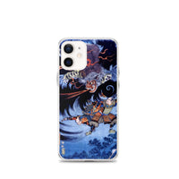 'Minamoto no Yorimasa Vanquishing The Nue' by Yoshikazu, 1852 - iPhone Case