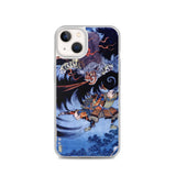 'Minamoto no Yorimasa Vanquishing The Nue' by Yoshikazu, 1852 - iPhone Case