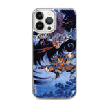 'Minamoto no Yorimasa Vanquishing The Nue' by Yoshikazu, 1852 - iPhone Case