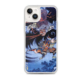 'Minamoto no Yorimasa Vanquishing The Nue' by Yoshikazu, 1852 - iPhone Case