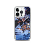 'Minamoto no Yorimasa Vanquishing The Nue' by Yoshikazu, 1852 - iPhone Case