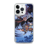 'Minamoto no Yorimasa Vanquishing The Nue' by Yoshikazu, 1852 - iPhone Case