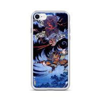 'Minamoto no Yorimasa Vanquishing The Nue' by Yoshikazu, 1852 - iPhone Case