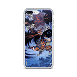 'Minamoto no Yorimasa Vanquishing The Nue' by Yoshikazu, 1852 - iPhone Case