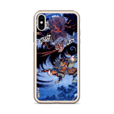 'Minamoto no Yorimasa Vanquishing The Nue' by Yoshikazu, 1852 - iPhone Case