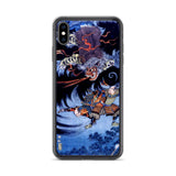 'Minamoto no Yorimasa Vanquishing The Nue' by Yoshikazu, 1852 - iPhone Case