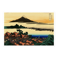 'Dawn at Isawa in Kai Province' by Hokusai, ca. 1831