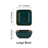 Green Glaze Ceramic Dining Set