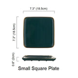 Green Glaze Ceramic Dining Set