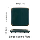 Green Glaze Ceramic Dining Set