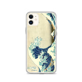 'The Great Wave Off Kanagawa' by Hokusai, ca. 1830 - iPhone Case