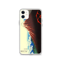 'Storm Beneath the Summit' by Hokusai, ca. 1830 - iPhone Case