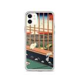 'Asakusa Ricefields and Torinomachi Festival' by Hiroshige, 1857 - iPhone Case