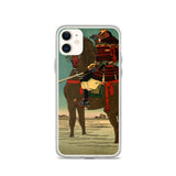 'Moonlight Patrol' by Yoshitoshi, ca. 1885 - iPhone Case