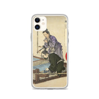 'Mother Meng's Teaching' by Yoshitoshi, ca. 1882 - iPhone Case