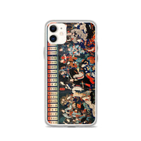 'The Great Thieves of Japan Compared' by Yoshitoshi, 1865 - iPhone Case