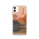 'The Golden Pagoda in Rangoon' by Yoshida Hiroshi, 1931 - iPhone Case