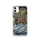 'Dragon' by Kuniyoshi, ca. 1831 - iPhone Case