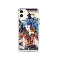 'Kanchikotsuritsu Shuki' by Kuniyoshi, ca. 1830 - iPhone Case