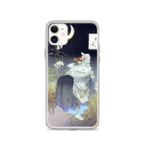 'The Cry Of The Fox' by Yoshitoshi, 1886 - iPhone Case