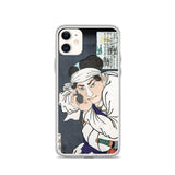 'Komagine Hachibyoe' by Yoshitoshi, 1868 - iPhone Case