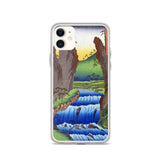 'Bichu: Go Valley' by Hiroshige, 1853 - iPhone Case