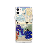 'Minamoto no Yoritomo' by Yoshitoshi, 1876 - iPhone Case